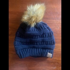 Cc hat with Pom Pom